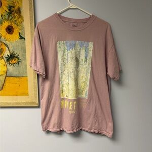 💚 3 for $15 Monet Graphic T-Shirt in Mauve